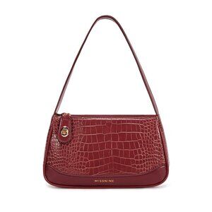 Trendy Hobo Shoulder Bag Mini Clutch Purse Adjustable Strap Elegant Chic